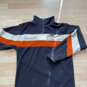 Vintage, Ferruche Quarter Zip Sweater